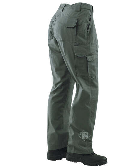 Tru-Spec 24/7 Series Original Tactical Pant in olive drab green from back